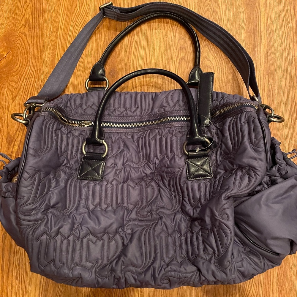 Vintage Juicy Couture duffle bag with shoulder strap